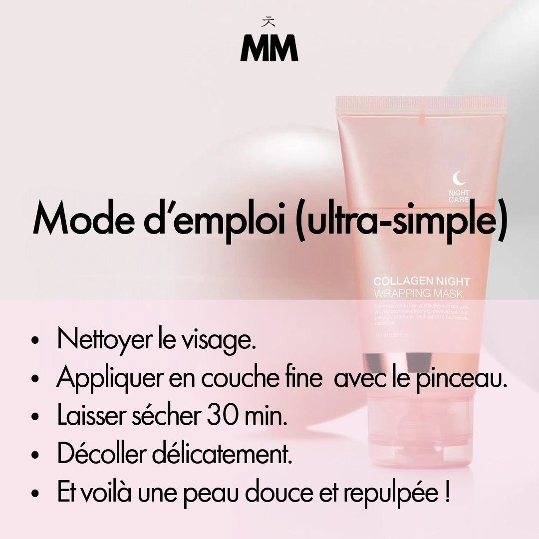 Masque Nuit Peel-Off au Collagène