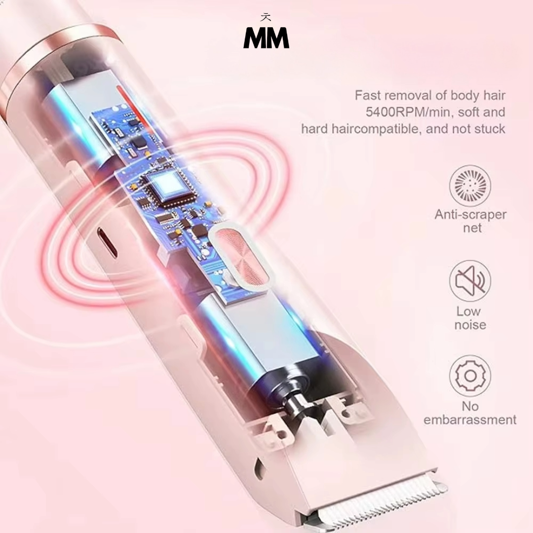 Rasoir‑tondeuse 2‑en‑1 | zéro irritations