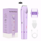 Rasoir‑tondeuse 2‑en‑1 | zéro irritations